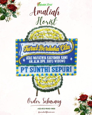 Papan Bunga Duka di Tamarunang