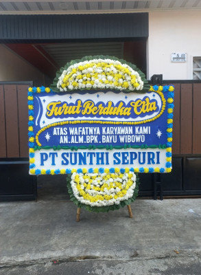 Papan Bunga Duka di Tamarunang